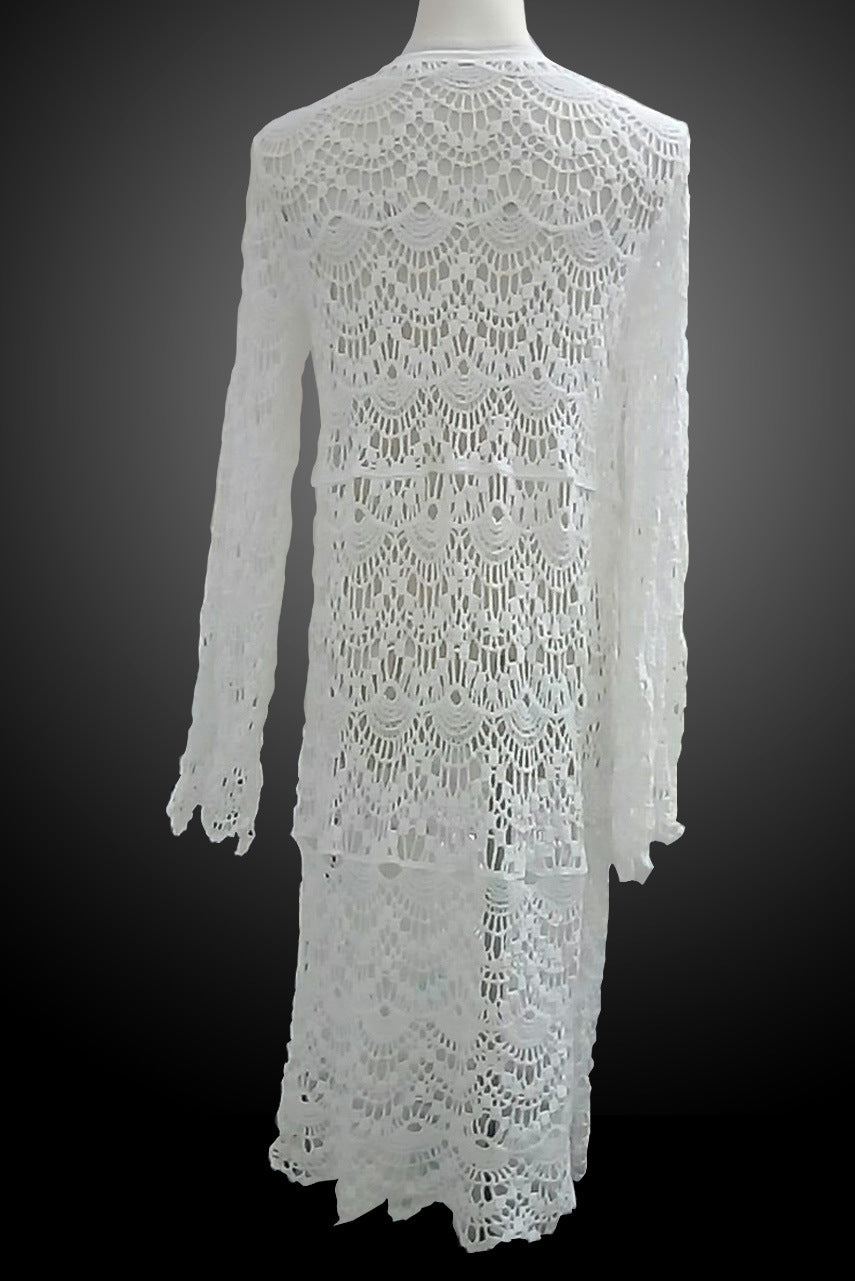 Asian Lace Beach Resort Swimsuit Cover-Up
