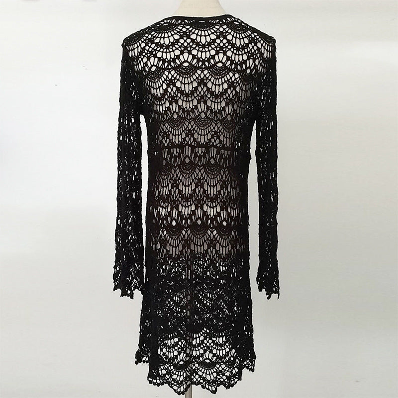 Asian Lace Beach Resort Swimsuit Cover-Up