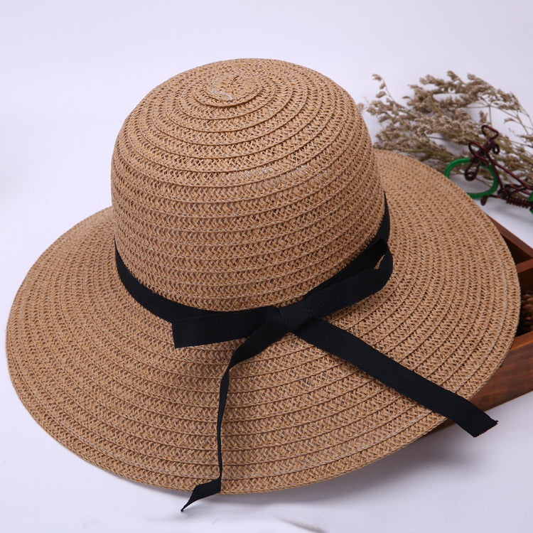 Fashionable Folding Woven Beach Hat